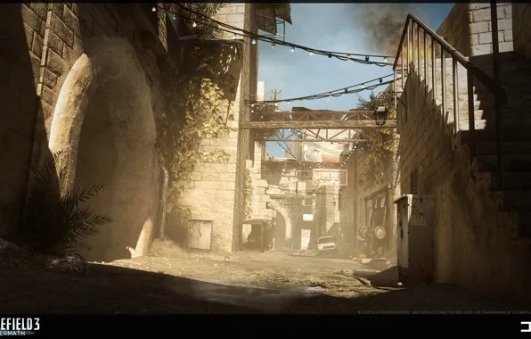 Картинка город, Battlefield 3, Aftermath, Premium