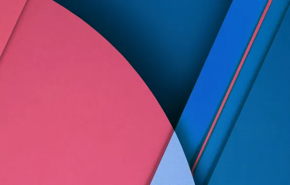Картинка линии, синий, красный, розовый, Android, овал