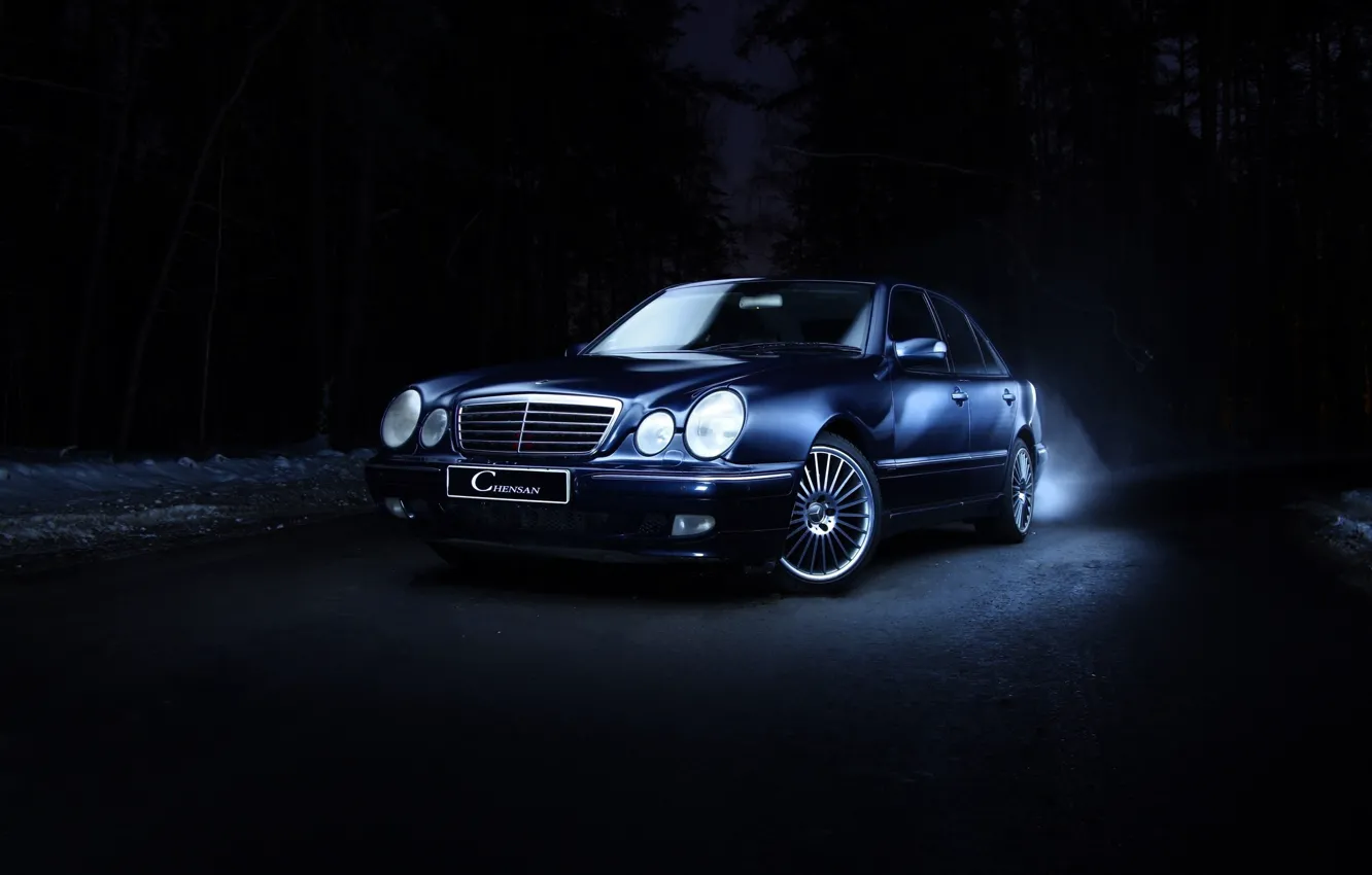 Фото обои Mercedes-Benz, Mercedes, E-class, 2000, E-Klasse, E-класс, W210, Executivklasse, Лупатый, Глазастый, E430