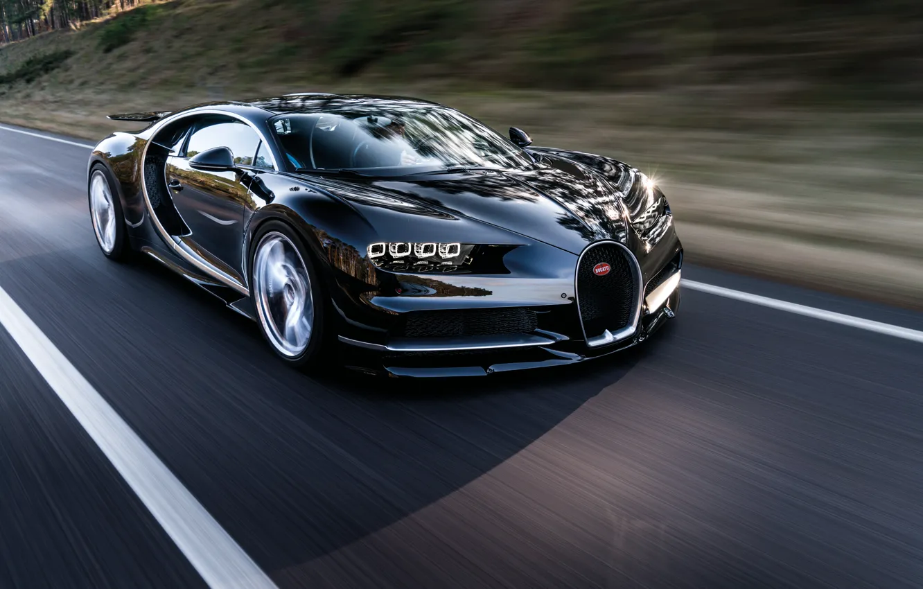 Фото обои car, Bugatti, wallpaper, supercar, бугатти, road, speed, гиперкар, Chiron