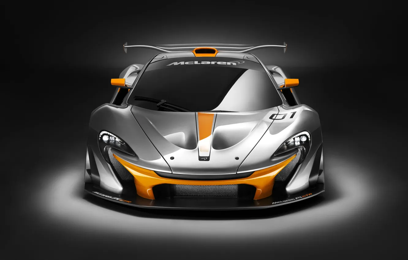 Фото обои Concept, McLaren, GTR, 2014