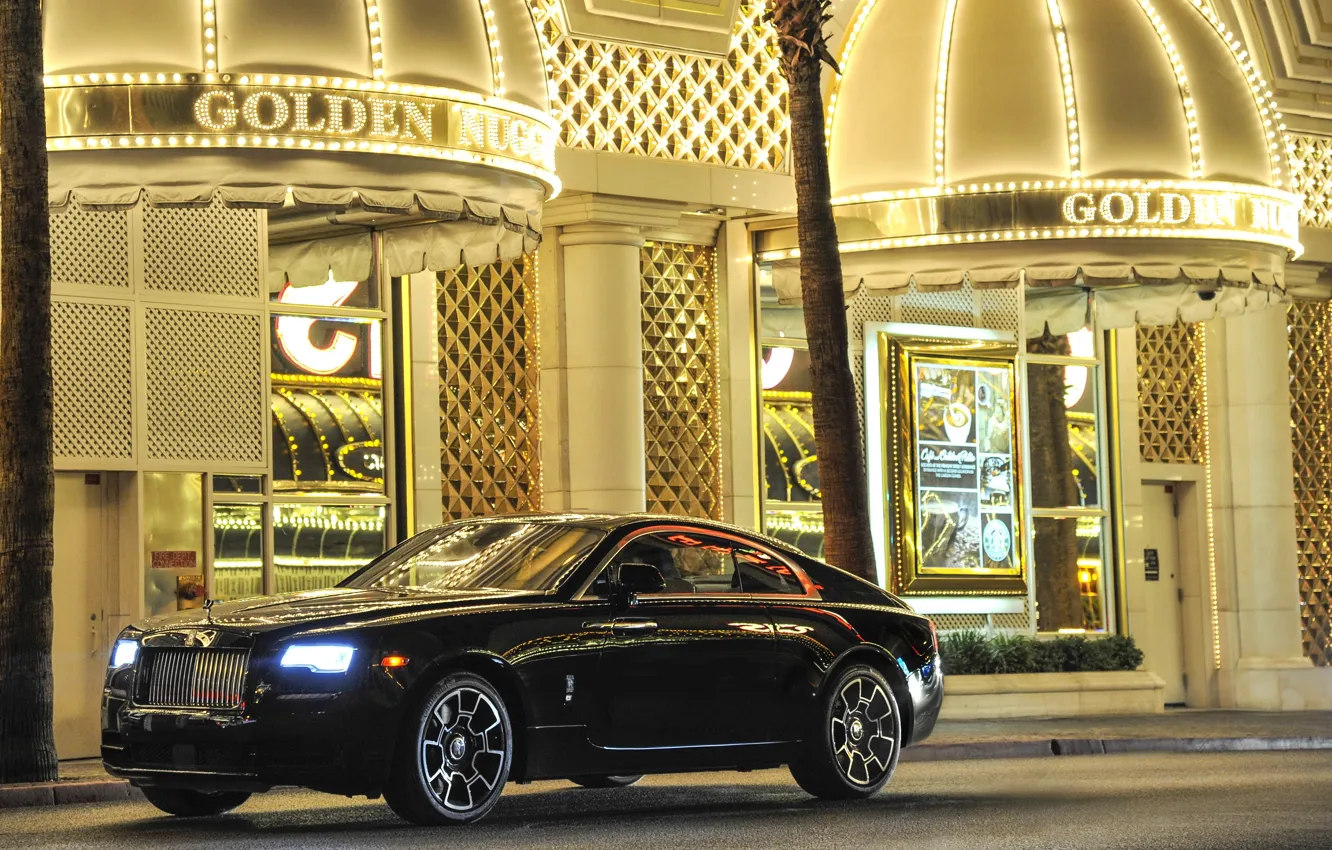Фото обои car, авто, Rolls-Royce, wallpapers, nice, роллс-ройс, Wraith, роскошный, Black Badge