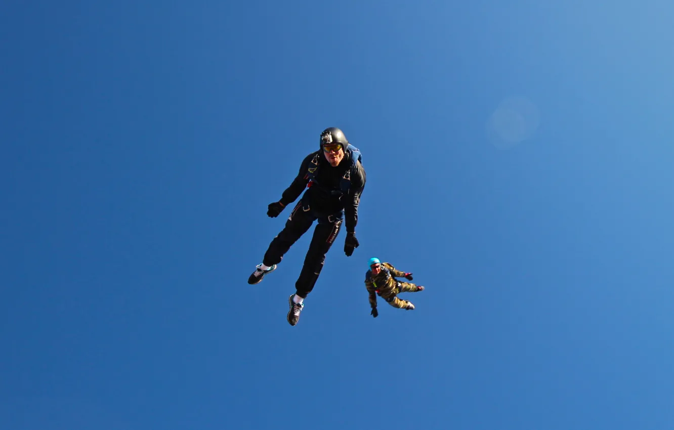 Фото обои sky, skydiving, extreme sport