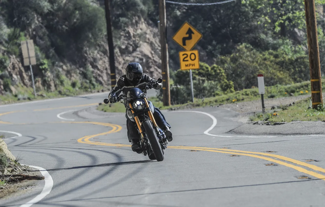 Фото обои road, bike, power, motorcycle, custom, speed, cruiser, Keanu Reeves, Arch, v-twin, krgt-1