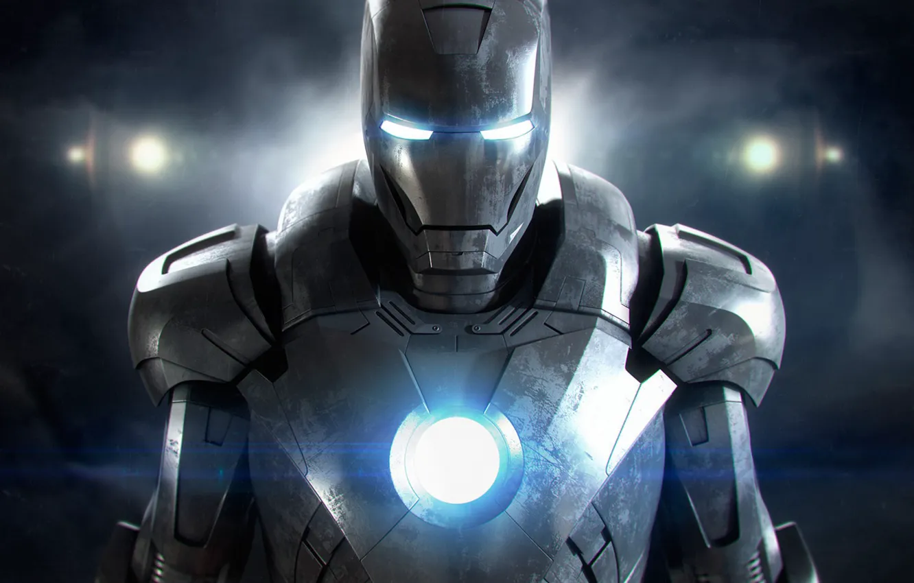 Фото обои фантастика, фотошоп, арт, броня, Железный человек, Iron man