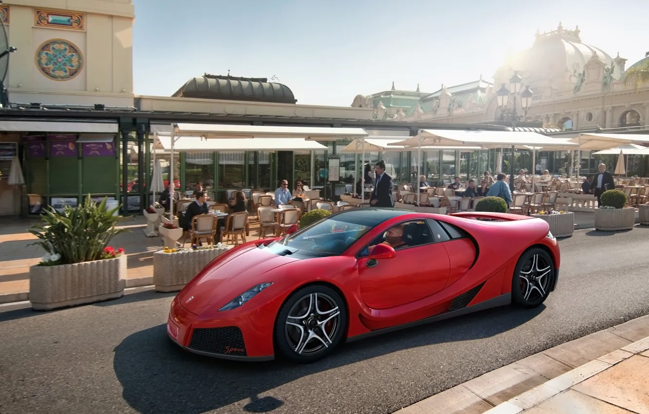 Фото обои red, Monte Carlo, Spania, GTA Spano