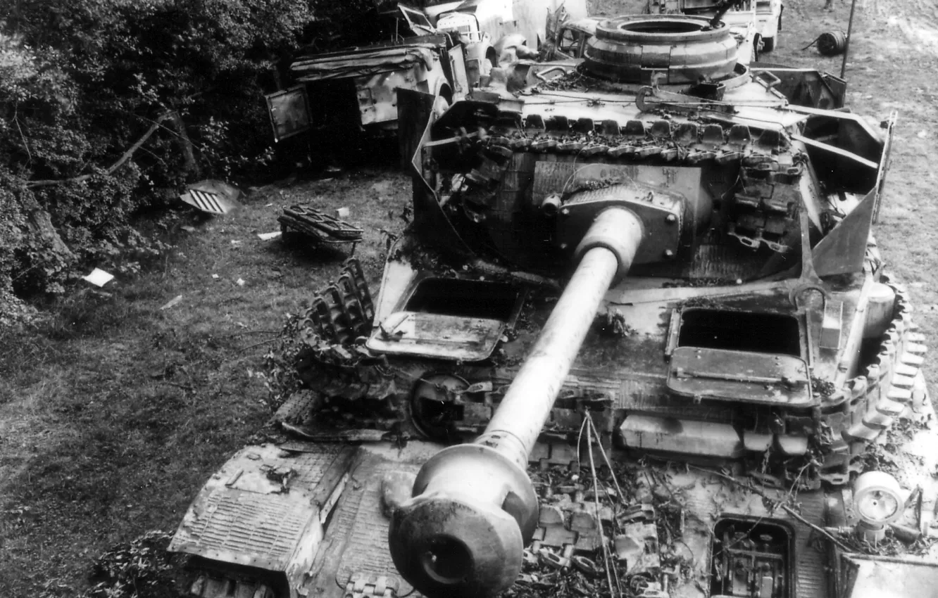 Фото обои война, танк, PzKpfw IV