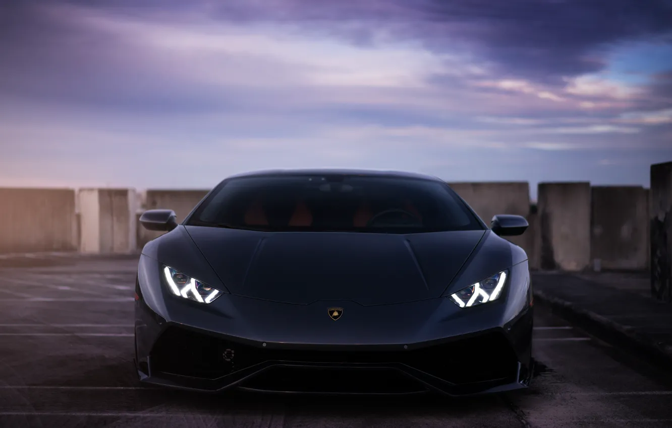 Фото обои Lamborghini, Front, 2.0, Death, Wheels, ADV.1, Huracan