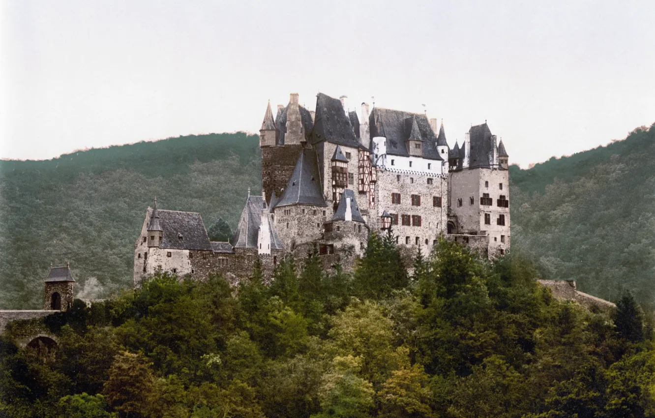 Фото обои Замок, германия, Эльц