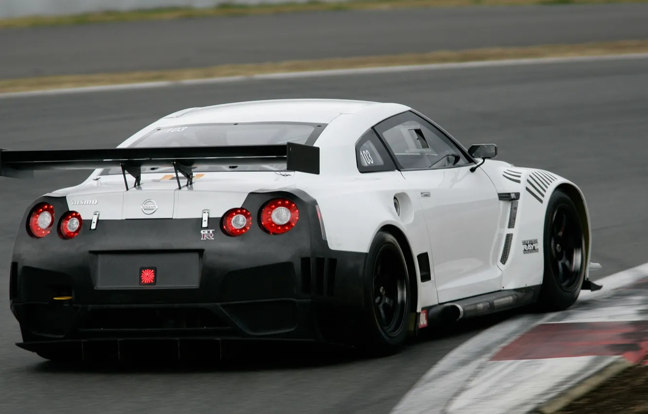 Фото обои GTR, Nissan, speed, fast, racer, sports car