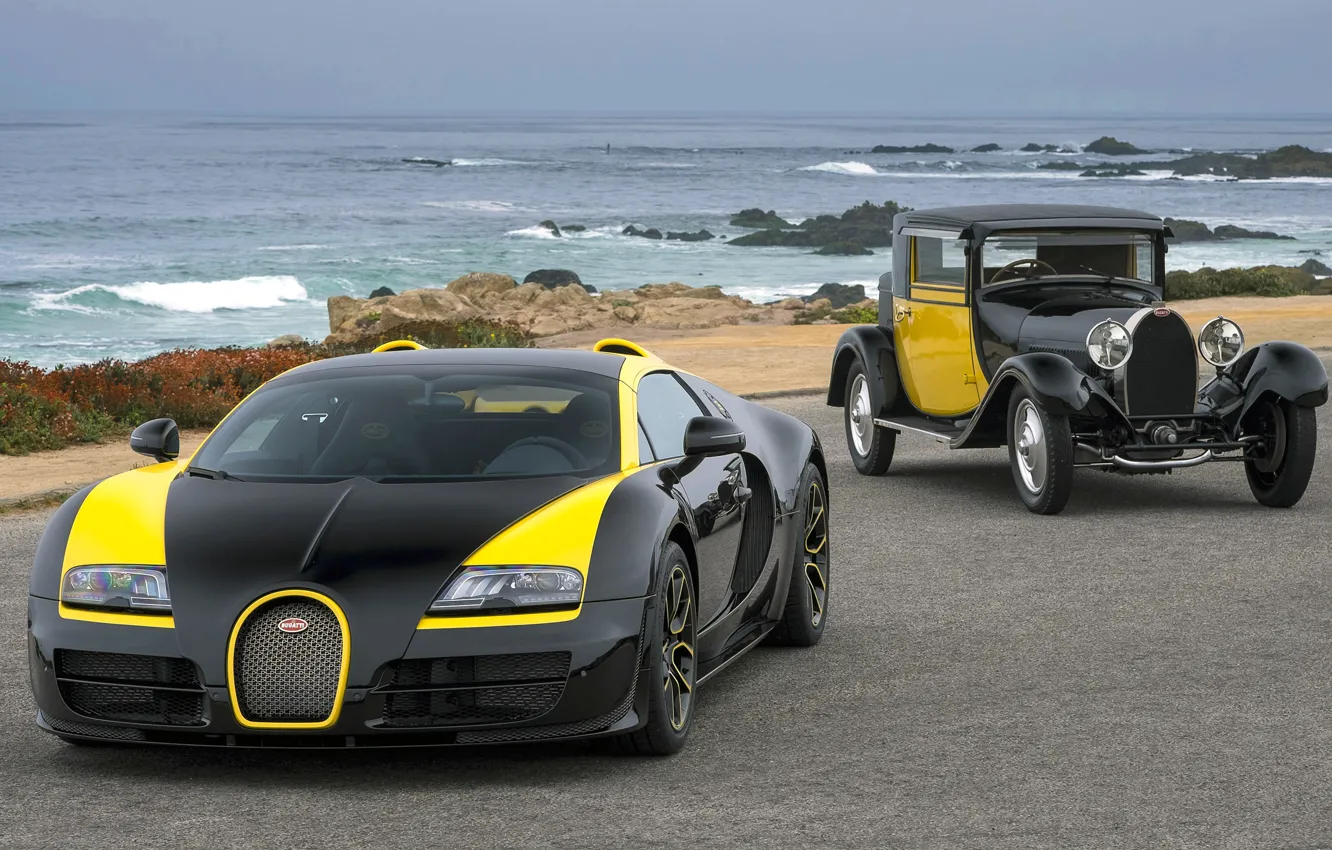 Фото обои Bugatti, Veyron, Grand Sport, Vitesse, 2014