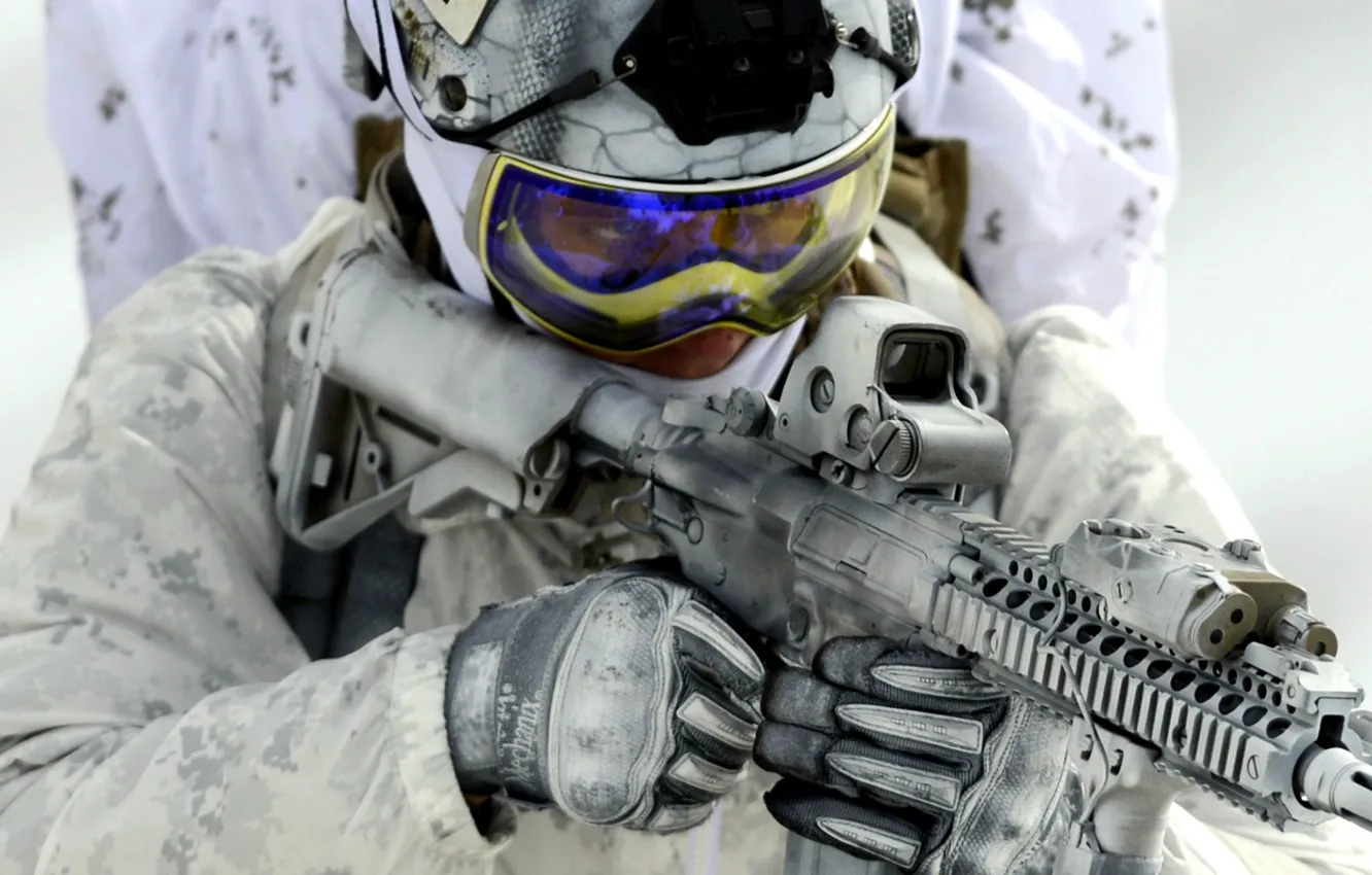 Фото обои оружие, армия, солдат, United States Navy SEALs. 