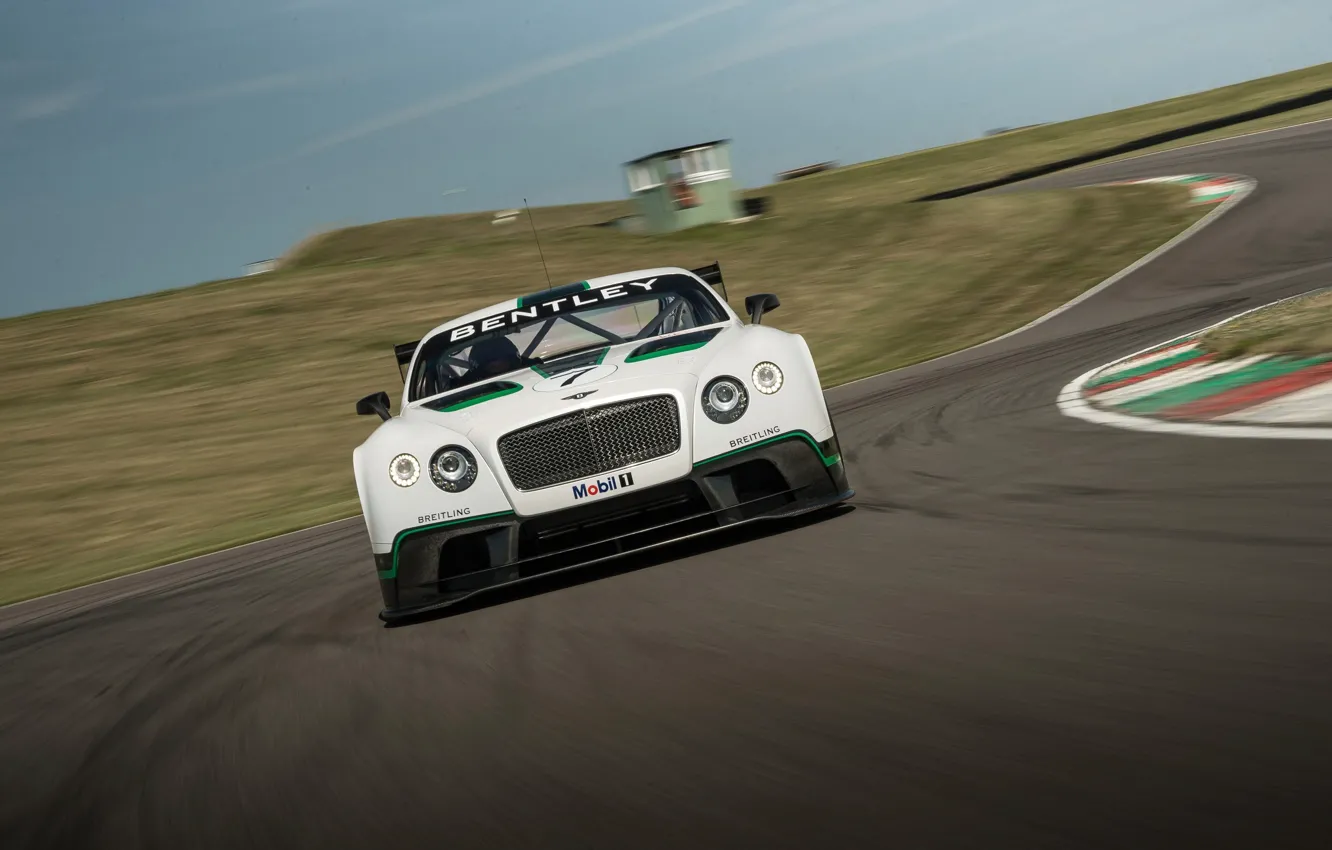 Фото обои Race, Bentley Continental GT, 2015, Energo5