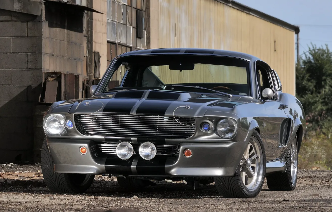 Фото обои Mustang, Ford, Shelby, GT500, Eleanor, 1967, Cobra. 