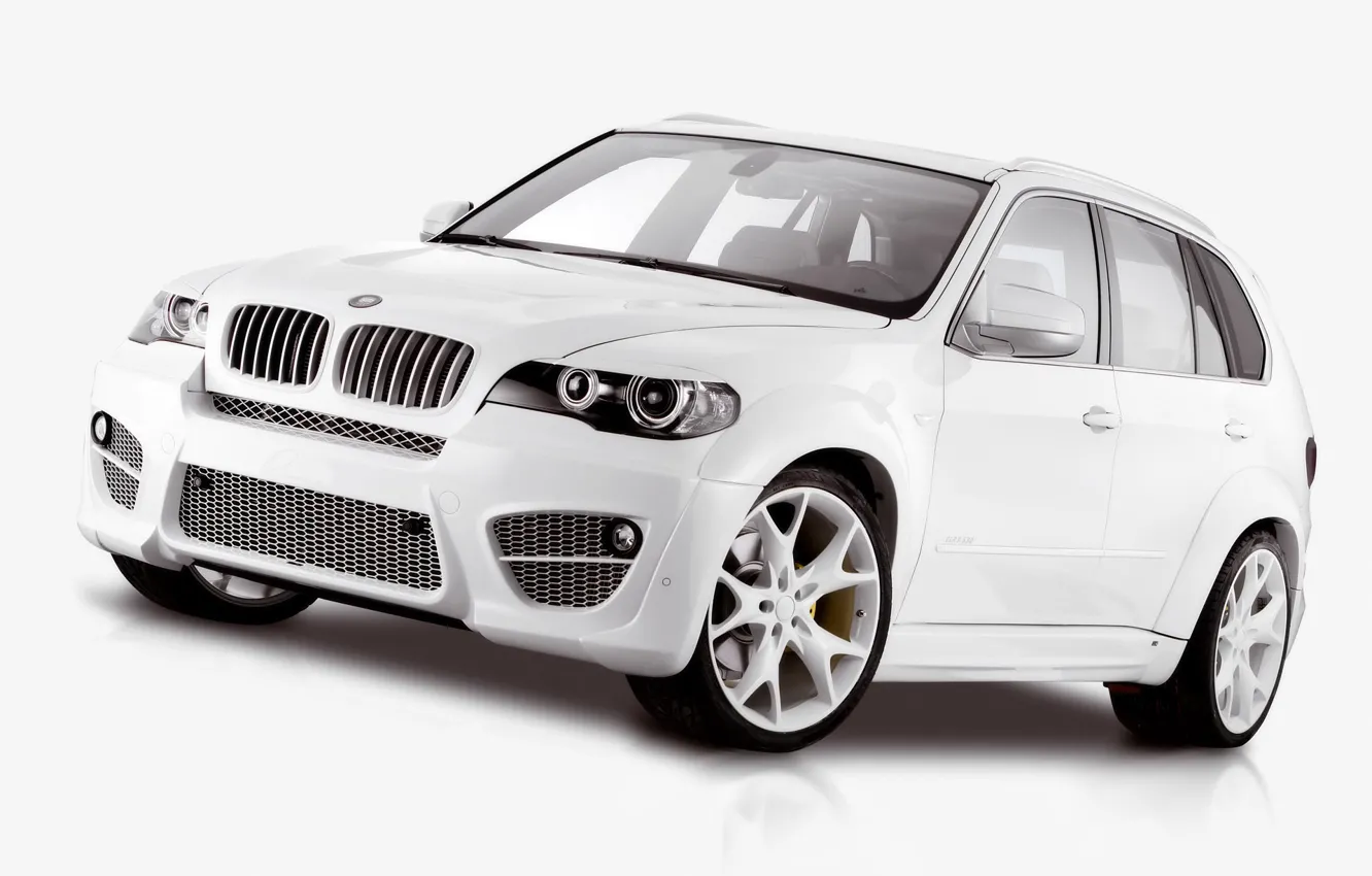 Фото обои авто, белый, Diesel, BMW CLR X530