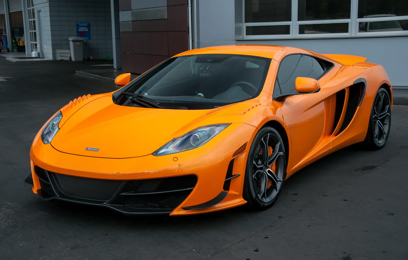Фото обои McLaren, Orange, Sport, 220, High