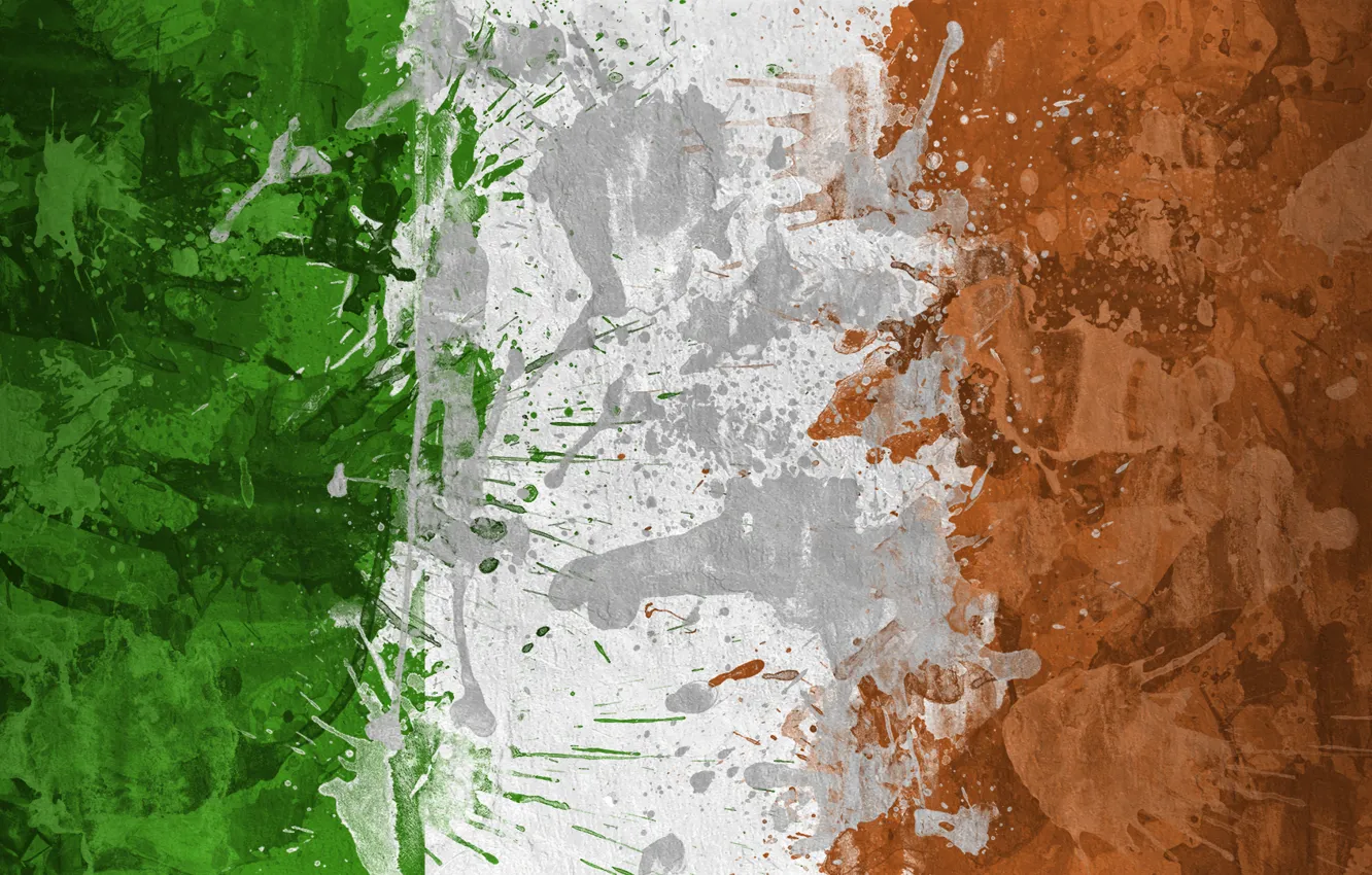 Ирландский Флаг Фото.