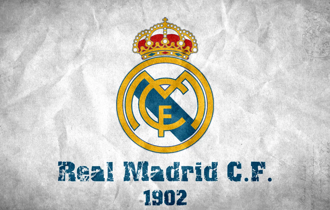 Фото обои спорт, эмблема, football, Real Madrid