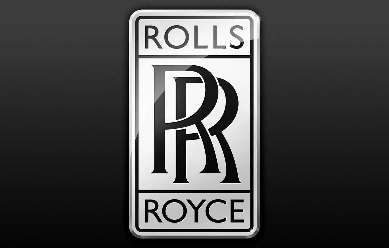 Фото обои логотип, logo, бренд, Rolls&amp;Royce